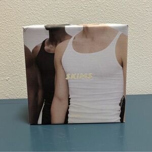 Skims White Tank Tops